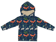 Load image into Gallery viewer, Frolicking Foxes Ladies Oversized Hoodie