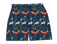 Load image into Gallery viewer, Frolicking Foxes Ladies' Lounge Shorts