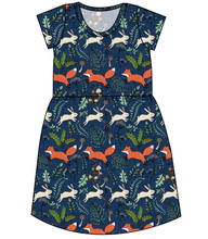 Load image into Gallery viewer, Frolicking Foxes Ladies' Play Dress