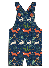Load image into Gallery viewer, Frolicking Foxes Overalls and Shortalls