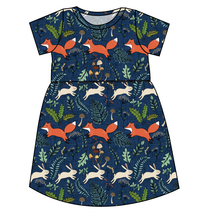 Load image into Gallery viewer, Frolicking Foxes Play Dress