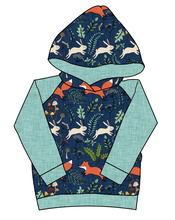 Load image into Gallery viewer, Frolicking Foxes Classic Hoodie (or Crewneck)