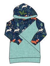 Load image into Gallery viewer, Frolicking Foxes Classic Hoodie (or Crewneck)