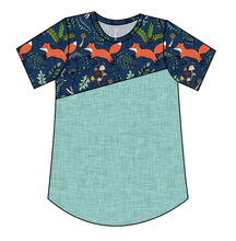Load image into Gallery viewer, Frolicking Foxes Kids' Relaxed Tee