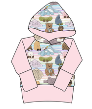 Load image into Gallery viewer, Fluffy Stuffies Grow With Me Hoodie (or Crewneck)