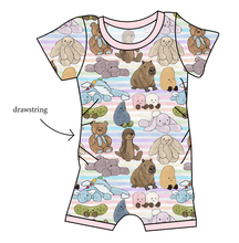 Load image into Gallery viewer, Fluffy Stuffies Grow With Me Pants And Shorts Romper