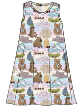Load image into Gallery viewer, Fluffy Stuffies Ladies' Swing Dress