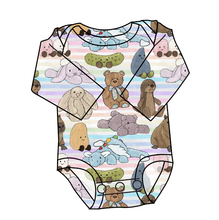 Load image into Gallery viewer, Fluffy Stuffies Lap Neck Bodysuit