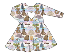 Load image into Gallery viewer, Fluffy Stuffies Molly Heart Back Twirly Dress