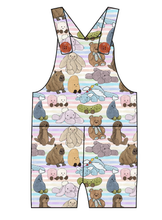 Load image into Gallery viewer, Fluffy Stuffies Overalls and Shortalls