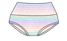 Load image into Gallery viewer, Pastel Watercolour Stripes Ladies' Underwear