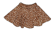 Load image into Gallery viewer, Fawn Fur Circle Skirt