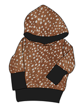Load image into Gallery viewer, Fawn Fur Grow With Me Hoodie (or Crewneck)