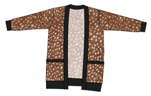 Load image into Gallery viewer, Fawn Fur Ladies' Grandpa Cardigan