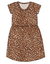 Load image into Gallery viewer, Fawn Fur Ladies' Play Dress