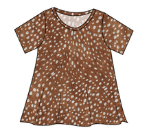 Load image into Gallery viewer, Fawn Fur Ladies' Swing Tee