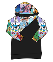 Load image into Gallery viewer, Cupcake Character Quilt Classic Hoodie (or Crewneck)