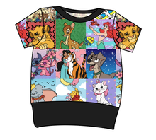 Load image into Gallery viewer, Cupcake Character Quilt Grow With Me Tee