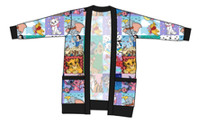 Load image into Gallery viewer, Cupcake Character Quilt Kids Grandpa Cardigan
