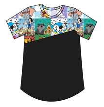 Load image into Gallery viewer, Cupcake Character Quilt Kids' Relaxed Tee
