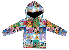 Load image into Gallery viewer, Cupcake Character Quilt Ladies Oversized Hoodie