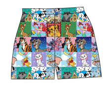 Load image into Gallery viewer, Cupcake Character Quilt Ladies' Lounge Shorts