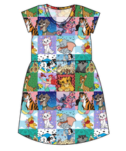 Load image into Gallery viewer, Cupcake Character Quilt Ladies' Play Dress