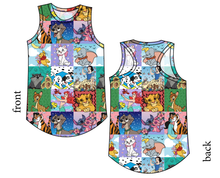 Load image into Gallery viewer, Cupcake Character Quilt Ladies' Summer Tank