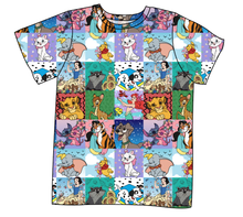 Load image into Gallery viewer, Cupcake Character Quilt Mens' Tee