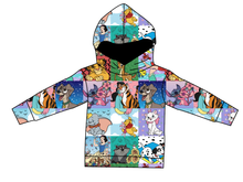 Load image into Gallery viewer, Cupcake Character Quilt Oversized Hoodie