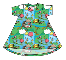 Load image into Gallery viewer, Tree Speaker Basic T-Shirt Dress