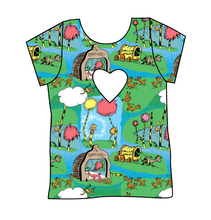 Load image into Gallery viewer, Tree Speaker Cambria Heart Back Tee