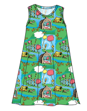 Load image into Gallery viewer, Tree Speaker Ladies' Swing Dress