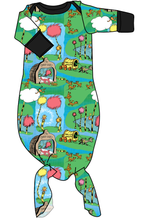 Load image into Gallery viewer, Tree Speaker Newborn Knotted Gown
