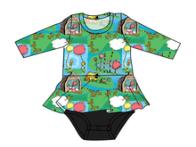 Load image into Gallery viewer, Tree Speaker Peplum Top