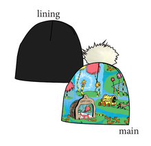 Load image into Gallery viewer, Tree Speaker Slouchy Beanie (Reversible!)