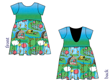 Load image into Gallery viewer, Tree Speaker Low Back Dress