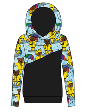 Load image into Gallery viewer, Bears in Boots Ladies Hoodie