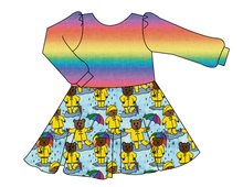 Load image into Gallery viewer, Bears in Boots Prairie Dress
