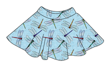 Load image into Gallery viewer, Dragonfly Skies Circle Skirt