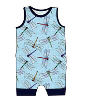 Load image into Gallery viewer, Dragonfly Skies Emmett Pants And Shorts T-Shirt Romper