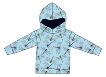 Load image into Gallery viewer, Dragonfly Skies Ladies Oversized Hoodie
