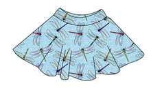 Load image into Gallery viewer, Dragonfly Skies Ladies' Circle Skirt