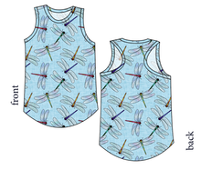 Load image into Gallery viewer, Dragonfly Skies Ladies' Summer Tank