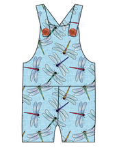 Load image into Gallery viewer, Dragonfly Skies Overalls and Shortalls