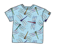Load image into Gallery viewer, Dragonfly Skies Oversized Tee