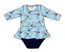 Load image into Gallery viewer, Dragonfly Skies Peplum Top