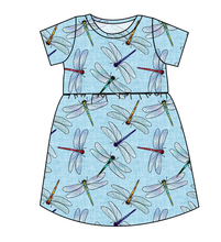 Load image into Gallery viewer, Dragonfly Skies Play Dress