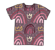 Load image into Gallery viewer, Soft Pink Rainbows Basic Tee and Tank