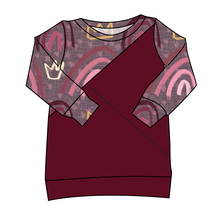 Load image into Gallery viewer, Soft Pink Rainbows Classic Hoodie (or Crewneck)
